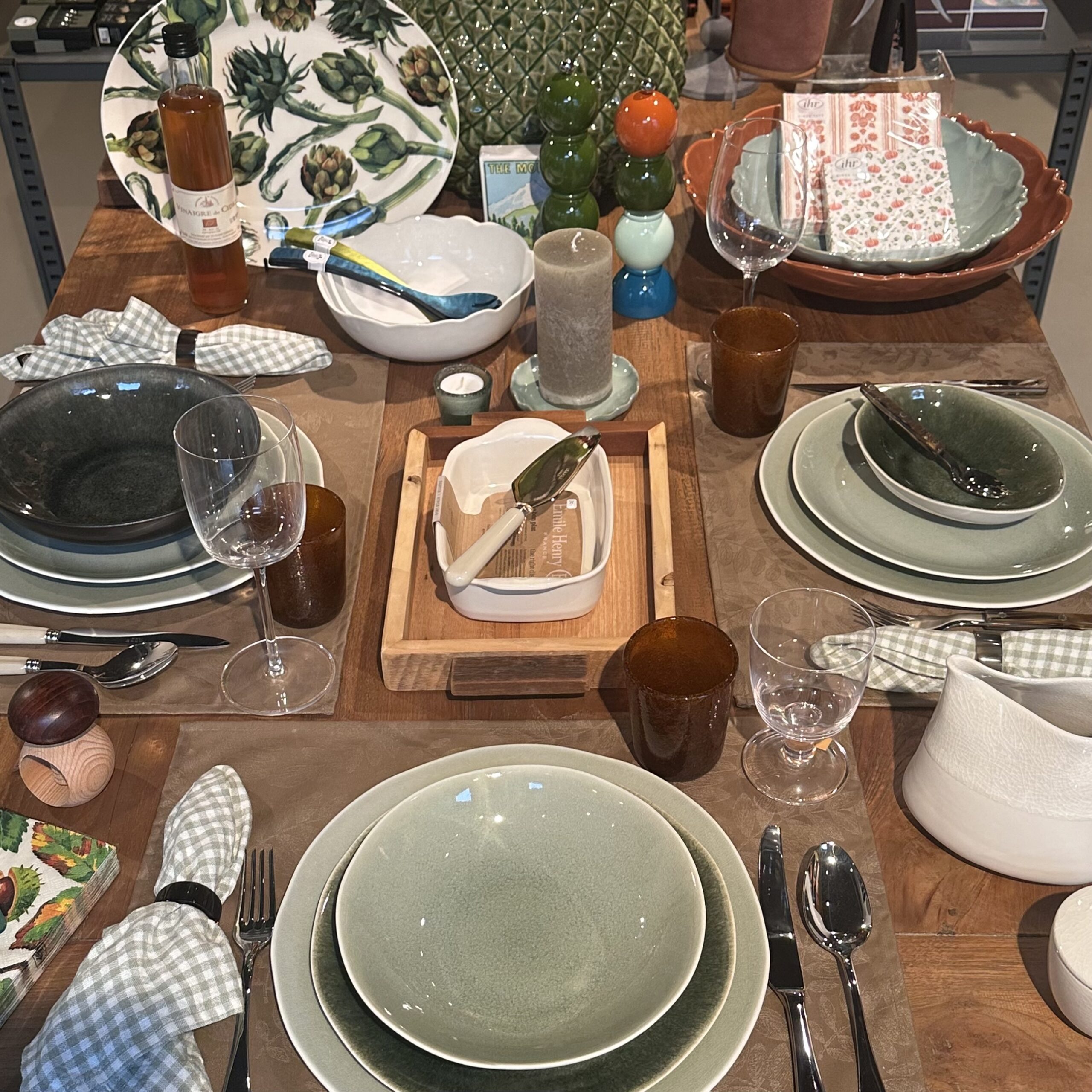Aan tafel